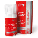 Gel para massagem corporal Excitation Crazy For Love 17g Intt - Imagem 2