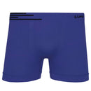 Cueca Boxer Azul Náutico em Microfibra Detalhe Lateral Sem Costura Lupo - Imagem 1