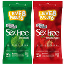 Preservativos Lubrificados Aromáticos Leve 8 Pague 6 Sex Free - Imagem 2