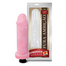 Pênis Textura de Pele Cyber Skin com Vibro 17x5 Sexy Fantasy - Imagem 1
