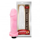 Prótese em cyberskin com vibro interno 18 X 5CM Sexy Fantasy - Imagem 1