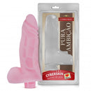 Pênis em Cyber Skin C/ Vibro 16x4,5 cm - Sexy Fantasy - Imagem 1