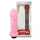 Prótese em Cyber Skin com Vibro 18x5 cm Sexy Fantasy - Imagem 1