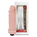 Prótese em Cyber Skin com Vibro 20x5 cm Sexy Fantasy - Imagem 1