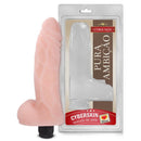 Prótese em Cyber Skin com Vibro Pura Ambição 16x4,5 cm Sexy Fantasy - Imagem 1
