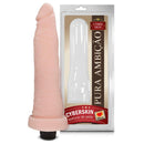 Prótese em Cyber Skin com Vibro Pura Ambição 19x4,5 cm Sexy Fantasy - Imagem 1
