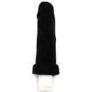 Pênis Textura de Pele Cyber Skin com Vibro Black 18x5 Sexy Fantasy - Imagem 2