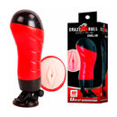 Crazy Bull Masturbador Lanterna em Formato de Vagina em Cyberskin com Voz e Ventosa Sexy Import - Imagem 1