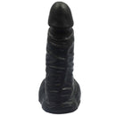 Prótese Realística com Escroto Pura Luxúria Black 10,7x3 Sexy Fantasy - Imagem 1