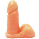 Prótese Realística com Escroto Pura Luxúria Salmão 11x4 Sexy Fantasy - Imagem 2