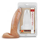 Pênis Realístico com Escroto 12X2,7cm Pura Luxúria Sexy Fantasy - Imagem 1