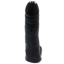 Prótese Realística com Escroto Pura Luxúria Black 12,8x3,2 Sexy Fantasy - Imagem 1