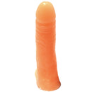 Prótese Realística com Escroto Pura Luxúria Salmão 12,8x3,2 Sexy Fantasy - Imagem 1