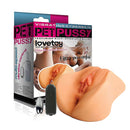 Pet Pussy Masturbador Masculino Vagina e Ânus em CyberSkin com Vibrador LoveToy Miss Collection - Imagem 1