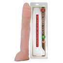 Pênis Realístico Com Escroto em CyberSkin Maciço 34cm Sexy Fantasy - Imagem 1