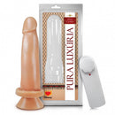 Prótese Realística com Vibro e Ventosa Pura Luxúria Black 14x4 Sexy Fantasy - Imagem 1