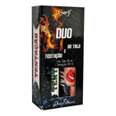 Duo Tentação e No Talo Óleo Esquenta e Esfria Beijável e Óleo para Garganta Profunda 25ml Garji - Imagem 1