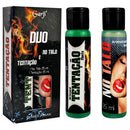 Duo Tentação e No Talo Óleo Esquenta e Esfria Beijável e Óleo para Garganta Profunda 25ml Garji - Imagem 3
