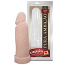 Capa Peniana em Cyber Skin Pura Ambição 16x4,5 cm Sexy Fantasy - Imagem 1