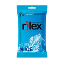 Preservativo Lubrificado Ice 3 Unidades Rilex - Imagem 1