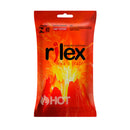 Preservativo Lubrificado Hot 3 Unidades Rilex - Imagem 1