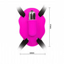 Cinta Estimuladora de Clitóris com Vibrador 11x6,5 cm Sexy Import - Imagem 4
