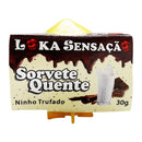 Sorvete Quente Sabor Ninho Trufado 30g Loka Sensação - Imagem 1