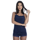 Short Doll em Microfibra com Detalhes em Renda Patitex - Imagem 1