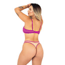 Conjunto Fio Sexy Tule Sem Bojo Patitex - Imagem 2