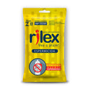 Preservativo Lubrificado com Espermicida 3 Unidades Rilex - Imagem 1