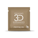 Orgasmo 3D Gel Excitante 3 em 1 3g Feitiços Aromáticos - Imagem 1