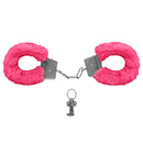 Algema de Metal Pelúcia Revestida Fur Love Cuffs Sexy Import - Imagem 1