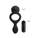 Anel Peniano Pretty Love Ethel em Silicone com Estimulador Vibratório Miss Collection - Imagem 2