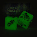 Jogo do Prazer Hot Brilha no Escuro Diversão ao Cubo - Imagem 2