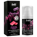 Vibration Gel Excitante que Vibra Sabor Chiclete 17ml Intt - Imagem 2
