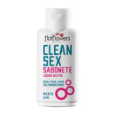 Clean Sex Sabonete Líquido Neutro Ideal para Lavar seu Brinquedinho Menta 60ml Hot Flowers - Imagem 1