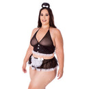 Fantasia Empreguete do Desejo Plus Size Hot Flowers - Imagem 1