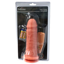 Prótese com Ventosa Vibrador Externo e Pilhas 17cm Hot Flowers - Imagem 1