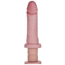 Prótese em PVC com Vibrador Interno 16X4cm Hot Flowers - Imagem 1