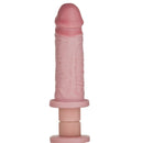 Prótese em PVC com Vibrador Interno 17X5cm Hot Flowers - Imagem 1