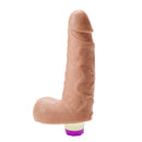 Prótese com Vibro e Escroto Fogo da Paixão 14,8 x 5,0 cm Hot Flowers - Imagem 1