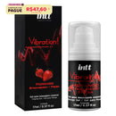 Vibration! Gel para Massagem Corporal Sabor Morango 17g Intt - Imagem 1
