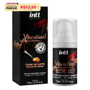 Vibration Gel Excitante que Vibra Power Extra Forte Sabor Doce de Leite Intt 17ml - Imagem 1