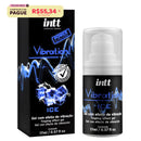 Vibration Gel Excitante que Vibra Power Extra Forte Sabor Ice 17ml Intt - Imagem 1