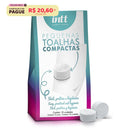 Toalhas Compactas com 10 unidades Intt - Imagem 1