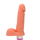 Prótese com Vibrador Interno 17,5X3,8cm Ktoy - MelHot - Imagem 1