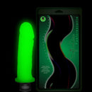 Prótese com Vibrador Interno Fosforescente 17cm x 4 cm - Imagem 1