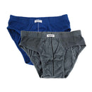 Kit 3 Cuecas Slip em Algodão com Vies Nawes - Imagem 1