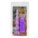 Plug Anal em Jelly com Esferas e Vibração Multivelocidade Vip Mix - Imagem 3