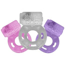Anel Peniano com Vibrador e Estimulador Clitoriano Sexy Import - Imagem 1